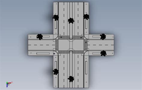 四岔路口